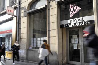 FRANCE. PARIS (75) PART TIME JOB AGENCY BREF SERVICE (Photo by Serge Attal / ONLY FRANCE / Only France via AFP)