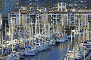 Le port de Toulon (Var)