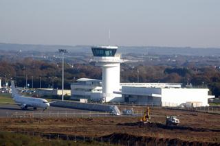 L'aéroport de Brest-Guipavas (Finistère)