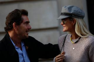 Sébastien Farran et Laeticia Hallyday, en 2018.