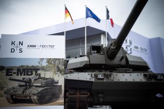 Char E-MBT KMW KNDS. Salon Eurosatory, 2018. 
