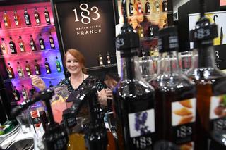 Stand de la marque 1883 au salon Western Foodservice and Hospitality Expo, en 2018, à Los Angeles