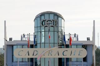 Le site nucléaire du CEA à Cadarache (Bouches-du-Rhône)