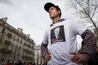 Francois Ruffin, en 2016, en promotion de son documentaire sur Bernard Arnault, 