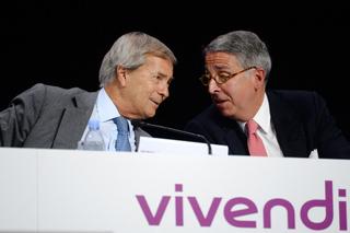 Vincent Bolloré et Arnaud de Puyfontaine Vincent Bolloré et Arnaud de Puyfontaine