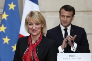 Laurence Piketty et Emmanuel Macron à l’Élysée en mars 2019. Laurence Piketty et Emmanuel Macron à l’Élysée en mars 2019.
