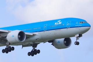 Un Boeing 777-200 de KLM Un Boeing 777-200 de KLM