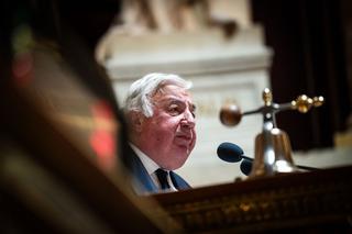 Gérard Larcher, lors d’une séance au Sénat, en 2024.