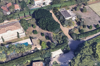 La villa du chemin des Contrebandiers au Cap d’Antibes. La villa du chemin des Contrebandiers au Cap d’Antibes.