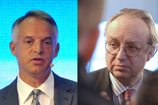 Xavier (à gauche) et Robert (à droite) Peugeot