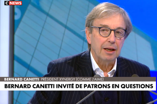 Capture d’écran de l’émission « Patrons en questions » diffusée sur CNews le 29 avril 2024