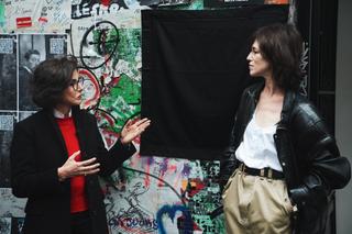 Charlotte Gainsbourg et Rachida Dati lors de l’inauguration de la Maison Gainsbourg. 