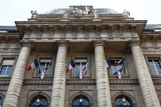 La cour d’appel de Paris, sur l’île de la Cité.