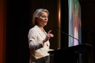  Ursula von der Leyen , présidente de la Commission européenne.