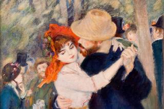 Détail du tableau litigieux appelé « Bal à Bougival », qui pourrait être une esquisse de la célèbre peinture « Danse à Bougival ». 