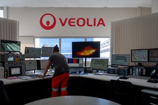Salle de contrôle sur le site Veolia de Courrières (Pas-de-Calais)