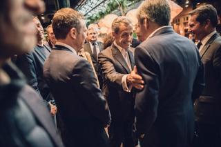 Nicolas Sarkozy et François Fillon à la soirée de Forward Global, le 10 juin 2026.