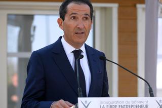 Patrick Drahi à Polytechnique en  2016 