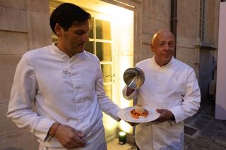 Le président actuel de l’UMIH, Thierry Marx, lors d’un dîner cuisiné pour des chiens le 28 septembre 2026