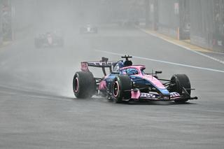 Le Français Pierre Gasly pilote la monoplace Alpine lors du Grand Prix de Formule 1 de Singapour le 10 octobre 2026. 