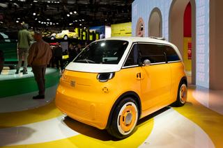 Fiat a présenté le Multiplina, une citadine électrique multiplace, lors du 91e Salon international de l’automobile, à Paris le 12 octobre 2026.